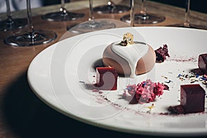 Petit gateau dessert