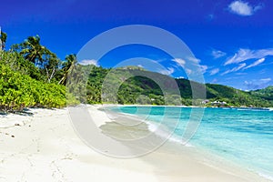 Petite Anse - beautiful beach on island Mahe, Seychelles