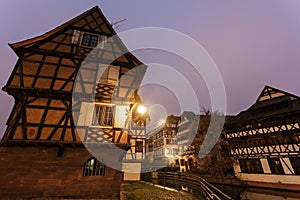 Petite-France architecture at dawn