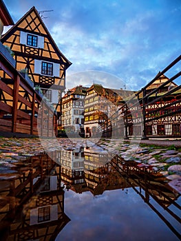 Petite France area in Strasbourg