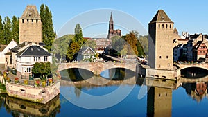 The Petite France district in Strasbourg.