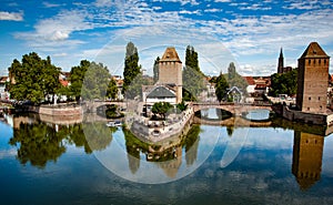 Petite France, the historic quarter of the city of Strasbourg