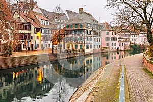 Petite France in the morning, Strasbourg, Alsace