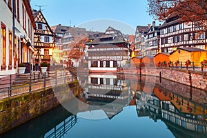 Petite France in the morning, Strasbourg, Alsace