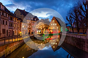 Petite Venise, Colmar, France, Europe