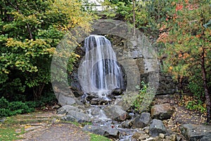 Petoskey Waterfall in Northern Michigan.