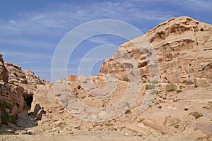 Petra is an ancient city in Jordan, the capital of Idumea, later the capital of the Nabataean Kingdom.