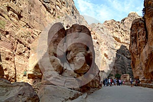 Petra is an ancient city in Jordan, the capital of Idumea, later the capital of the Nabataean Kingdom.