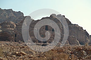 Petra is an ancient city in Jordan, the capital of Idumea, later the capital of the Nabataean Kingdom.