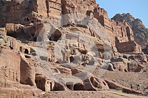 Petra is an ancient city in Jordan, the capital of Idumea, later the capital of the Nabataean Kingdom.