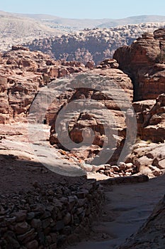 Petra, canyon, tomb, Petra Archaeological Park, Jordan, Middle East, mountain, desert, landscape, climate change