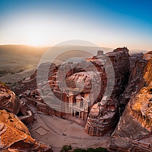 Petra, Giordania, AI generated