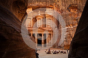 Petra Jordan ancient city photo
