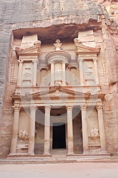 Petra in Jordan, the treasury photo
