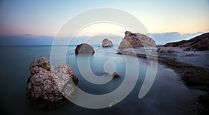 Petra tou Romiou, aphrodites beach in cyprus