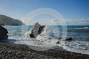 Petra tou Romiou. Cyprus