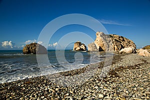 Petra tou Romiou. Cyprus