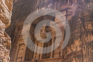 Petra town in Jordan