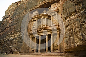 Petra treasury, Jordan photo