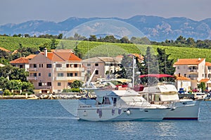 Petrcane village idyllic yachting waterfront