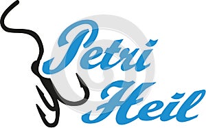 Petri heil with hook photo