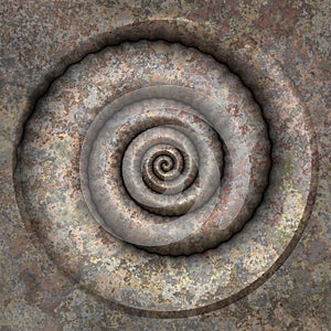petrification spiral photo