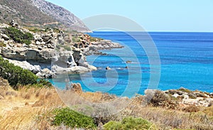 Petrified forest Lakonia Peloponnese Greece