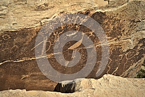 Petrified Forest National Park in Arizona USA