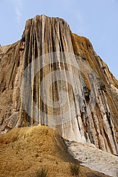 petrified waterfall hierve el agua waterfall in oaxaca mexico II photo