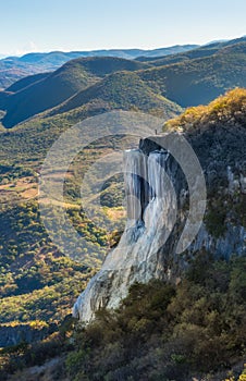 Petrified waterfalls, Hierve El Agua, Oaxaca, Mexico