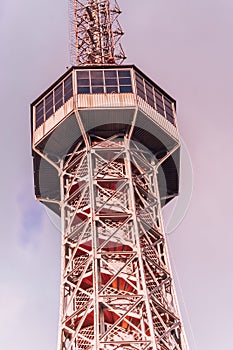 Petrin lookout tower Petrinska rozhledna in Prague photo