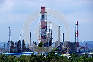 Petrochemical factory