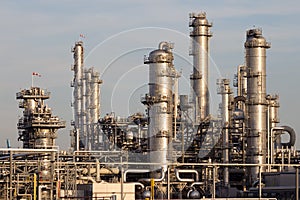 Petrochemical industrial plant