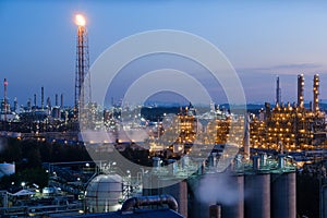 Petrochemical plant