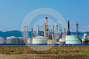 Petrochemical plant near Carmel