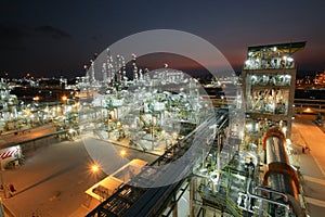 petrochemical plant, petroleum industr