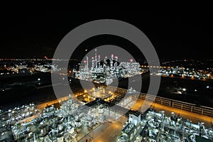 petrochemical plant, petroleum industry