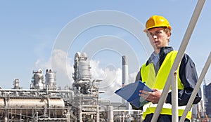 Petrochemical supervisor photo