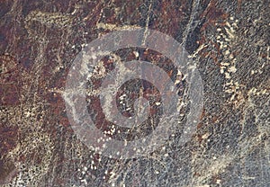 Petroglyph in Sarmishsay, Uzbekistan