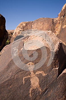 Petroglyphs of Anasazi Canyon photo