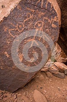 Petroglyphs of Anasazi Canyon