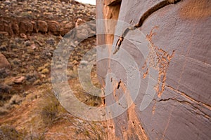 Petroglyphs of Anasazi Canyon