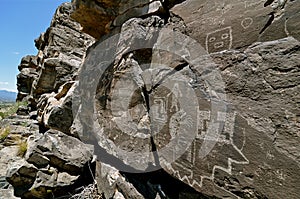 Petroglyphs Galisteo New Mexico 2 photo