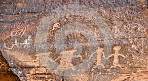 Petroglyphs, Nevada photo