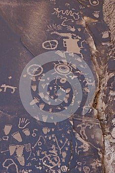 Petroglyphs, Newspaper Rock, Canyonlands