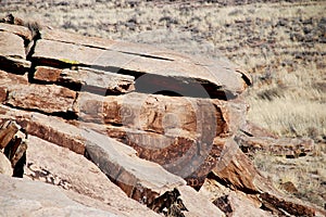 Petroglyphs in Petrified Forest National Park