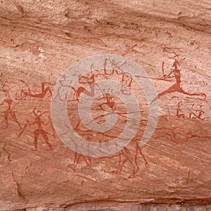 Petroglyphs in the Sahara