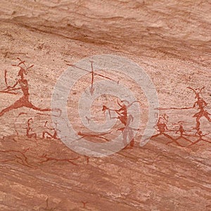 Petroglyphs in the Sahara