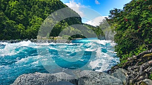 Petrohue River, Puerto Varas, Chile