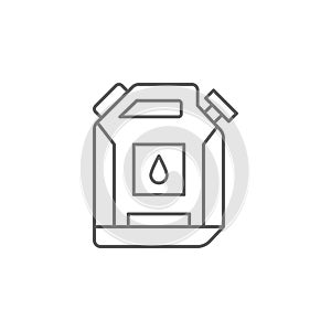 Petrol, car icon. Element of auto service icon. Thin line icon for website design and development, app development